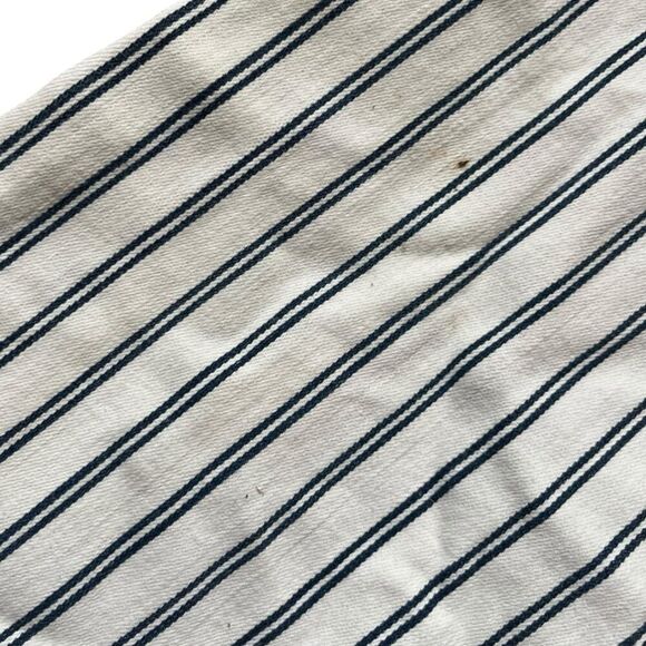 Judy Blue High Waist Pin Stripe Super Flare Stretch Jeans Designer White Blue 25 - Picture 7 of 9